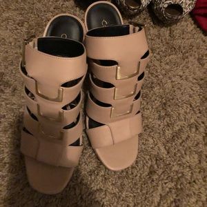 Calvin Klein platform heel